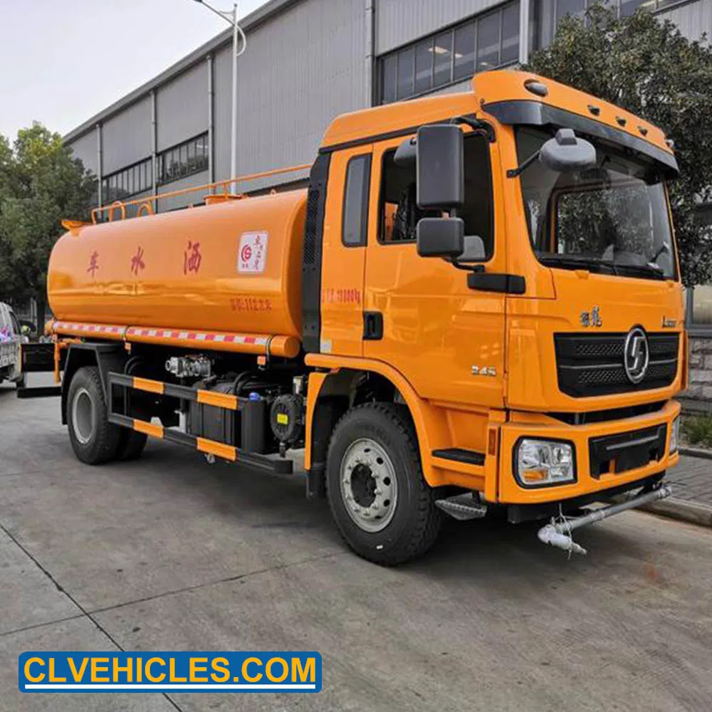 Shacman L3000 4X2 180HP 15cbm 물 탱크 트럭